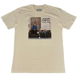 Spinal Tap T Shirt XL Cream The End Continues Merch Album Cover Tee NEW *stitch